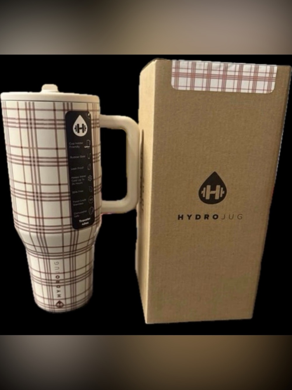 Hydrojug Blair 32 ounce traveler tumbler NEW